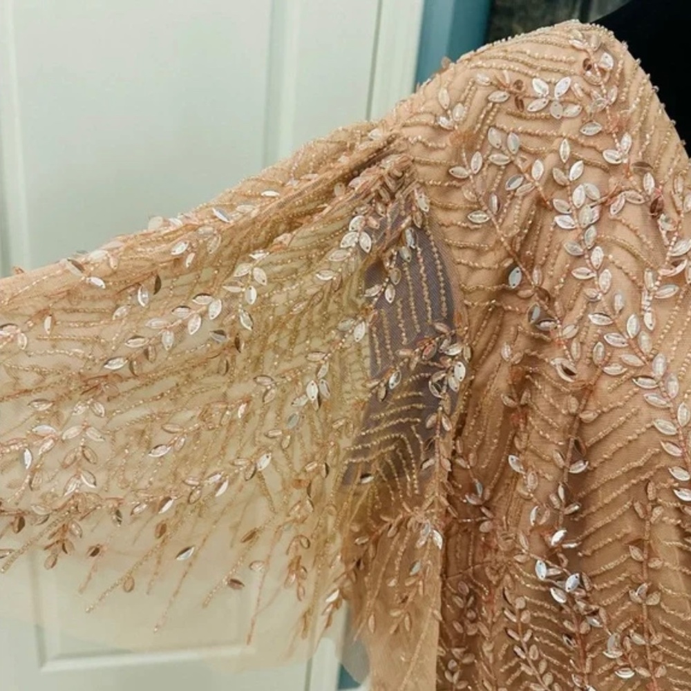 Mac Duggal Pink Gown 35109 - Picture 6 of 15